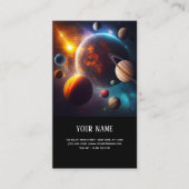 Visitekaartje van het zonnestelsel (Voorkant)