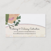 Visitekaartje van hispaniekkokoskruiden (Achterkant)