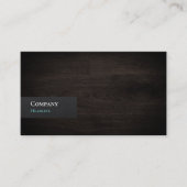 Visitekaartje van houtnerf (Voorkant)