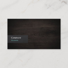 Visitekaartje van houtnerf