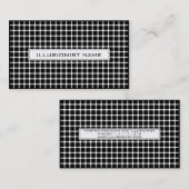 VISITEKAARTJE VAN ILLUSIONIST EN MAGICIËNTEN (Voorkant / Achterkant)