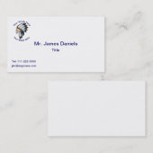 Visitekaartje van Indiaas opperhoofd (Voorkant / Achterkant)