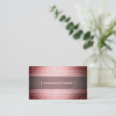 Visitekaartje van industriële aannemer (Staand voorkant)