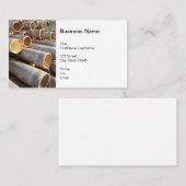 Visitekaartje van irrigatiebuizen (Voorkant / Achterkant)