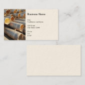 Visitekaartje van irrigatiebuizen (Voorkant / Achterkant)