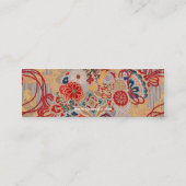 Visitekaartje van Japanse weefsels (Achterkant)