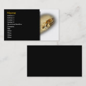 Visitekaartje van juwelen (Voorkant / Achterkant)