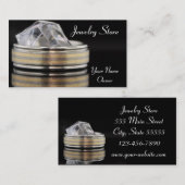 Visitekaartje van juwelienwinkel (Voorkant / Achterkant)