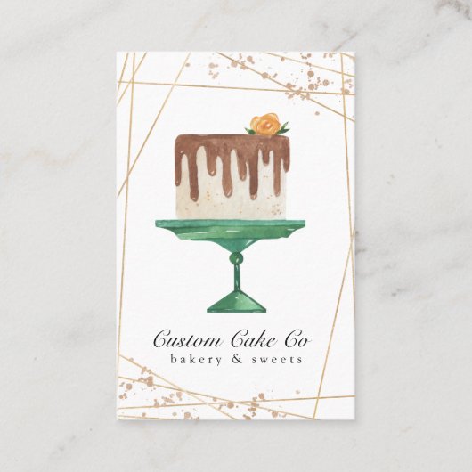 Visitekaartje van kaken/bakkerijen (Voorkant)