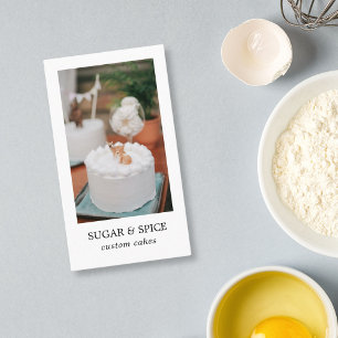 Visitekaartje van kaken/bakkerijen