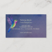 Visitekaartje van kalkoenen (Achterkant)