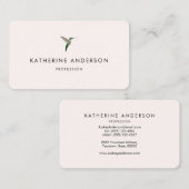 Visitekaartje van kalkoenen (Voorkant / Achterkant)