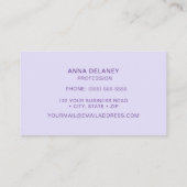 Visitekaartje van kalkoenen (Achterkant)