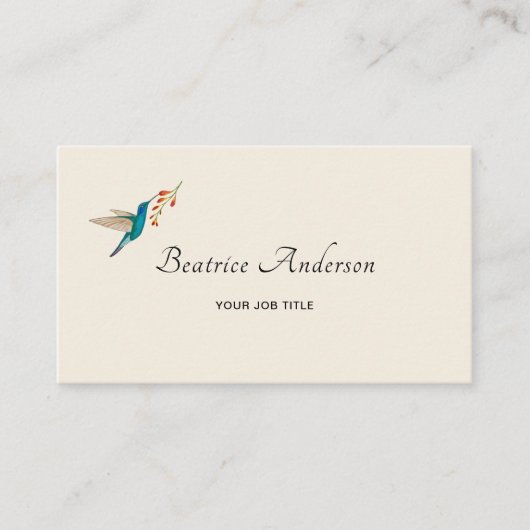 Visitekaartje van kalkoenen (Voorkant)