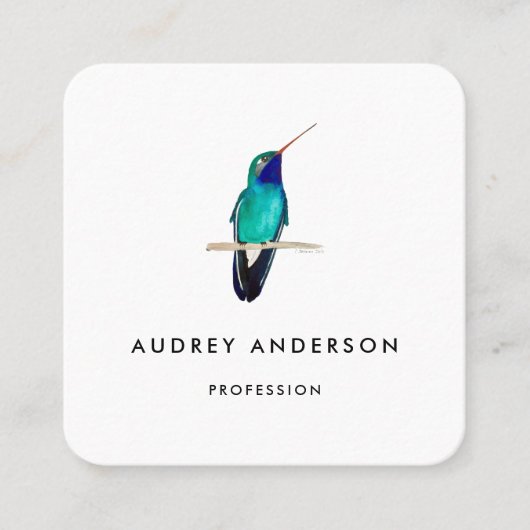 Visitekaartje van kalkoenen (Voorkant)