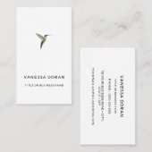 Visitekaartje van kalkoenen (Voorkant / Achterkant)