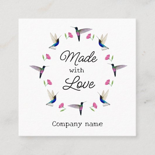 Visitekaartje van kalkoenen (Voorkant)