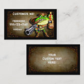 Visitekaartje van kikkerhout (Cowboy Frog) (Voorkant / Achterkant)