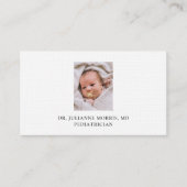 Visitekaartje van kinderartsen (Voorkant)