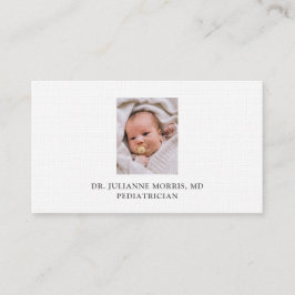 Visitekaartje van kinderartsen