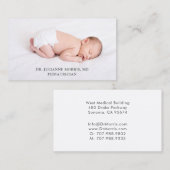 Visitekaartje van kinderartsen (Voorkant / Achterkant)