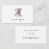 Visitekaartje van kinderboekauteur Fairytale (Voorkant / Achterkant)