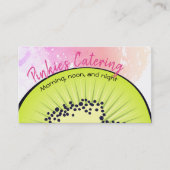 visitekaartje van kiwi-fruitbakkerij (Voorkant)