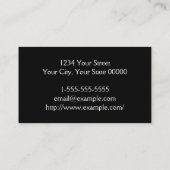 Visitekaartje van klas en basisschoonheidsspeciali (Achterkant)