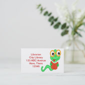 Visitekaartje van Koekworm (Staand voorkant)