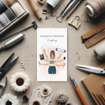 Visitekaartje van koninginnenambachtsman QR-code