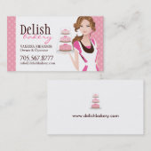 Visitekaartje van kookbakkerij (Voorkant / Achterkant)