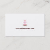 Visitekaartje van kookbakkerij (Achterkant)