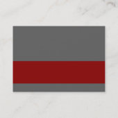 Visitekaartje van koper Wereldbol (Achterkant)