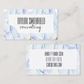 visitekaartje van kristalwaterverf (Voorkant / Achterkant)