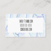 visitekaartje van kristalwaterverf (Achterkant)