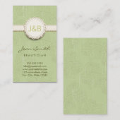 Visitekaartje van  Lace Floral Beauticien (Voorkant / Achterkant)