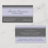 Visitekaartje van Lacework Band (Voorkant / Achterkant)