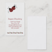 Visitekaartje van Ladybugs (Voorkant / Achterkant)