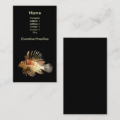 Visitekaartje van langoest (Voorkant / Achterkant)