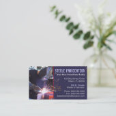 Visitekaartje van lassen (Staand voorkant)