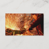 Visitekaartje van lassen (Achterkant)