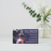 Visitekaartje van lassen (Staand voorkant)