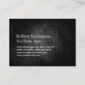 Visitekaartje van leder Chubby Real Estate Agent (Achterkant)