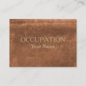 Visitekaartje van leder voor sociale media (Voorkant)