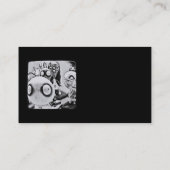 Visitekaartje van lederspeelgoed (Achterkant)