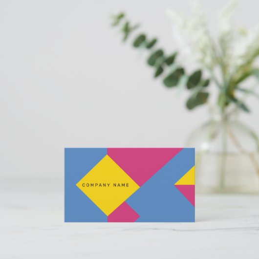 Visitekaartje van lentemetrie (Staand voorkant)