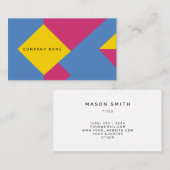 Visitekaartje van lentemetrie (Voorkant / Achterkant)