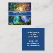 Visitekaartje van levensloop (Voorkant / Achterkant)