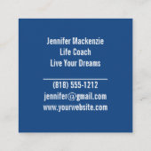 Visitekaartje van levensloop (Achterkant)