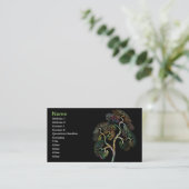 Visitekaartje van levensloop (Staand voorkant)